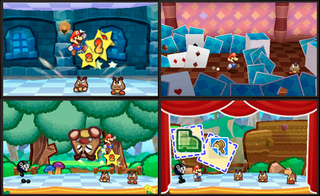 Illustration for article titled Paper Mario Brings 2D To The 3DS